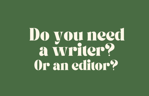 Why editors are a powerful secret weapon