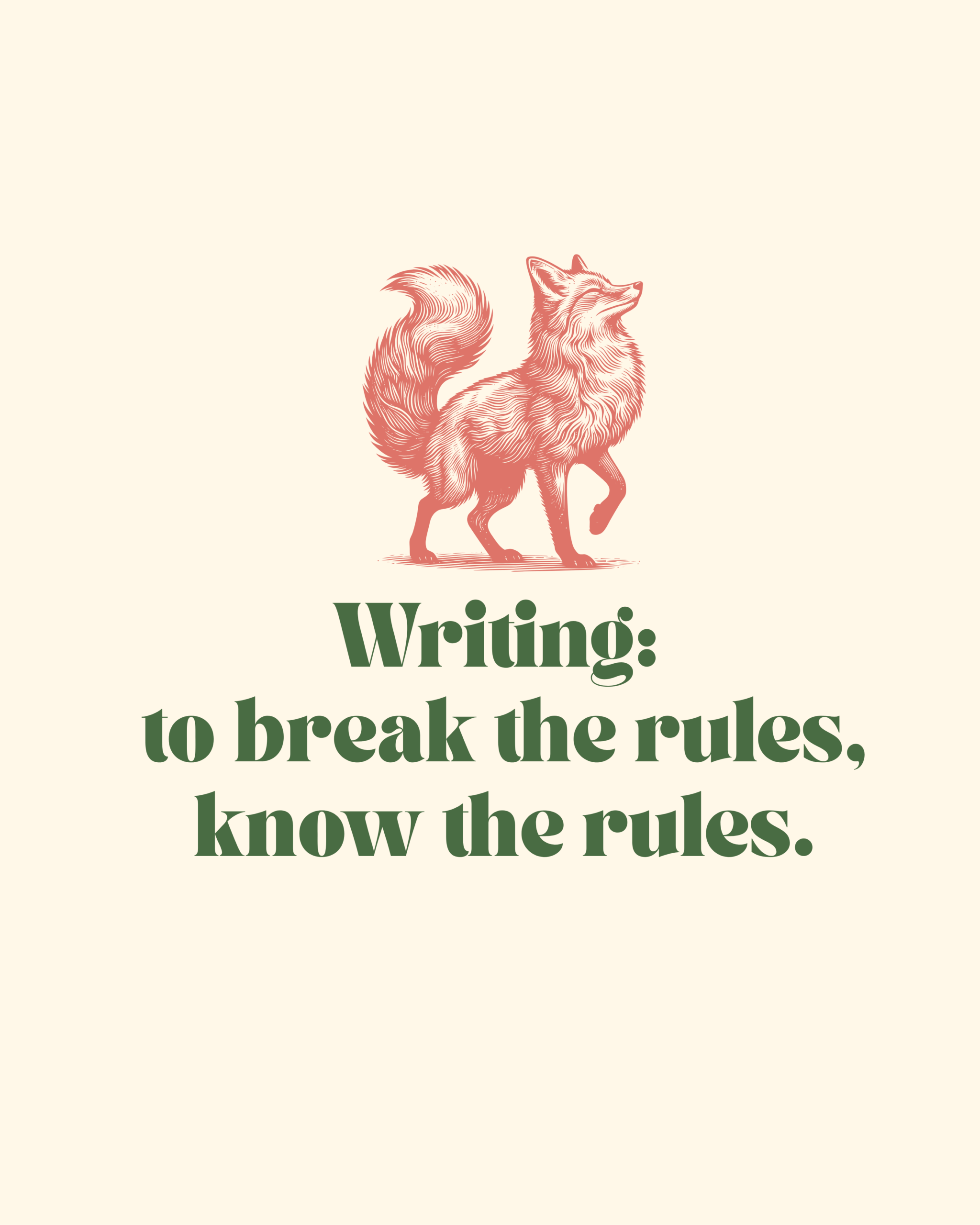 Is rule-governed writing ruining writing?