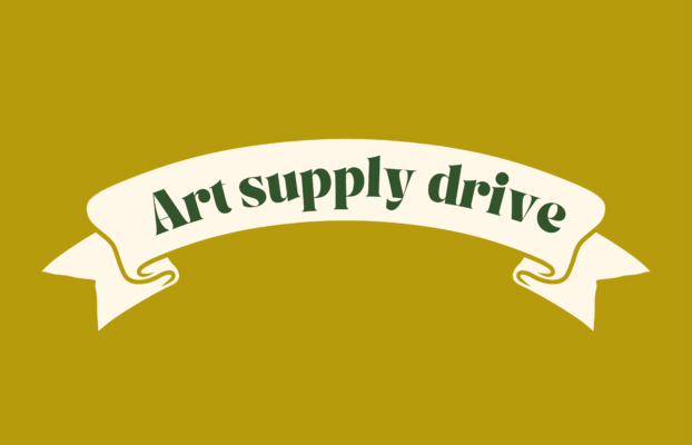 Art supply drive